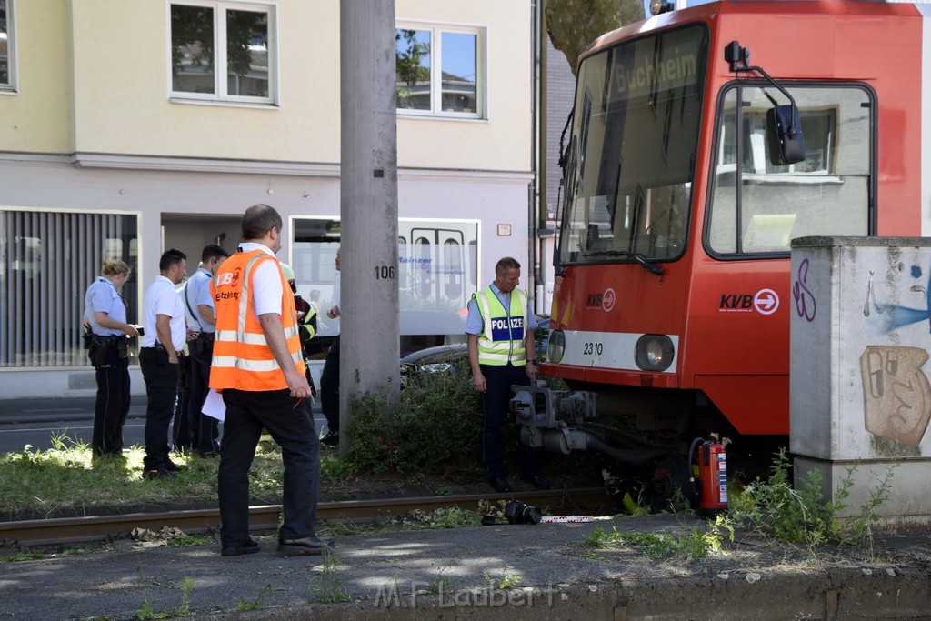 VU Roller KVB Bahn Koeln Luxemburgerstr Neuenhoefer Allee P040.JPG - Miklos Laubert